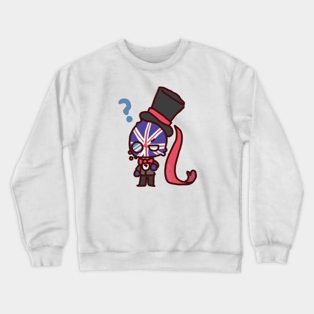 Mystery in London Crewneck Sweatshirt by Fossilized Pixel